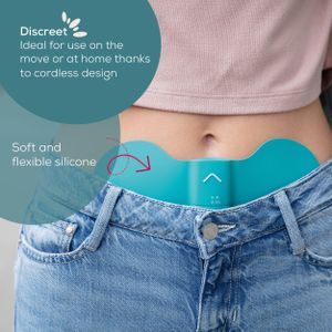 Beurer EM55 Menstrual Relax+ TENS & Heat Pad – Natural Period Pain Relief, Rechargeable