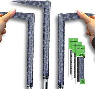 Alien Pros Golf Grip Wrapping Tapes (3-Pack) - Innovative Golf Club Grip Solution - Enjoy a Fresh New Grip Feel in Less Than 1 Minute (3-Pack, Black Puzzles)