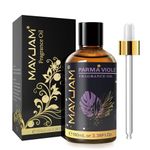 MAYJAM 100ML Parma Violet Fragrance Oils with Glass Dropper, Essential Oils for Diffusers for Home, Fragrance Oil Scent for DIY Candle & Soap Making