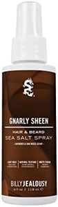 Billy Jealousy Gnarly Sheen Sea Salt Spray, Texturizing and Volumizing Hair Spray With Natural Conditioner, 4 fl. oz.