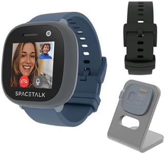 Spacetalk Adventurer 2 Smartwatch Bundle (Dusk) | Kids Smart Watch + Extra Band Strap (Black) + Magnetic Stand & Cable + Sim| 4G, GPS, Text & Video Calling | *Mobile Plan Required (Sold Separately)*