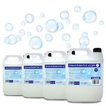 Bubble Fluid 4x5L, 20 Litres, bubble machine liquid fluid solution