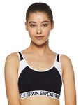 Van Heusen Proactive Women Sports Bra - Cotton Elastane - Anti Bacterial, Wireless, Non Padded, Full Coverage