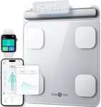 Runstar Smart Scale for Body Weight and Fat Percentage 8-Electrode, Bathroom Scale FSA or HSA Eligible Digital Handle Display with BMI, Body Fat & Muscle Mass 28 Body Composition and Body Score Report