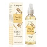 Palo Santo Smudge Spray for Protection & Energy Clearing (3.3 Ounce) by Aromafume - Clean, Smoke-Free, Non Toxic Alternative to Incense & Smudges