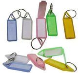 EVALUEMART Writeable Name Key Tags Keychains -20 Pcs Pack