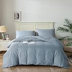 Single Duvet Cover Set for Bedding Sheet Set Polyester Soft Quilt Bed Cover with 2PC Pillowcases Easy Care Bed Duvet Sets