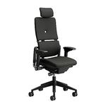 Steelcase Please Ergonomic Office Swivel Chair With All-Day Lumbar Support, Adjustable Headrest Black