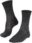 FALKE Men's Stabilizing Wool Running Socks, Crew, Medium Cushion, High Protection, Breathable Quick Dry, Merino Wool, 1 Pair