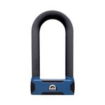 Squire Stronghold® D16 MAX D-Lock - Anti-Angle Grinder D-Lock - Maximum Security Bike Lock - Sold Secure Powered Cycle Diamond - High Security Cylinder with 500,000 Key Differs - Keycard & 2 Keys