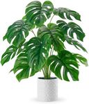 Der Rose 28'' Fake Plants Large Artificial Plants Tall Faux Plants Indoor for Home Farmhouse Bedroom Living Room Decor