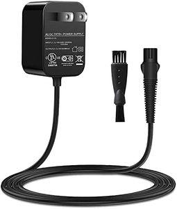 VHBW Replacement for Braun Charger Cord 12V Compatible with Braun Shaver Series 1/2/3/4/5/6/7/9 XT5 Charger for 3020S 5018S 3040S 492-5214 Razor Charging