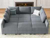 HONBAY Modular Sectional Sleeper So