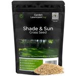 Shade & Sun Grass Seed - Shady Mix Lawn Seed - Grows in Sun and Shade - Garden Lawncare Guy