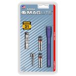 MAGLITE M3A986 AAA Mini Flashlight (Purple)