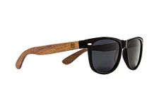 FEISEDY Men Polarized Wood Sunglasses HD UV400 Driving Fishing Golf Sunglasses B2448