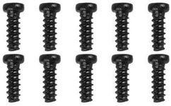 LAEGENDARY 1:20 Scale RC Cars Replacement Parts for Triton Truck: Round-Headed Screw - Part Number TR-LS03-10 Pieces