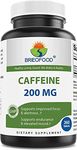 Brieofood Caffeine Pills 200mg 360 