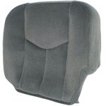 OKAY MOTOR Automotive Seat Cover Driver Side Bottom Cloth Seat Cover Gray for 2003-2007 GMC Sierra 1500 2500 3500 1500HD 2500HD SLE SLT