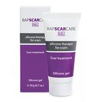Bapscarcare Silicone Scar Gel | Ideal Scar Treatment for Face, Neck, and Hand Scars | Effective on Old and New Scars | Non-Sticky & Non-Greasy | 20g
