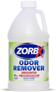 ZORBX Unscented Multipurpose Odor Remover –Safe for All, Even Children, No Harsh Chemicals, Perfumes or Fragrances, Stronger and Safer Odor Remover Works Instantly (1/2 Gallon)