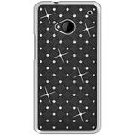 Amzer Diamond Lattice Snap On Shell Case Cover for HTC One M7, Fits All Carriers, 1-Pack, Retail Packaging, Black (AMZ95774)