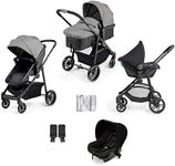 Ickle Bubba Star 3-in-1 Travel System (Astral) - Space Grey