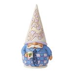 Enesco Jim Shore Heartwood Creek Purple Gnome Holding Coffee Mug Figurine 6009586