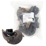 Express Pet Supplies Lamb Horn Whole (1kg Bag) | 100% Natural Air-Dried Dog Treat Chew | Long Lasting large Dogs