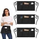 NOBONDO 3 Pack Waitress Aprons with