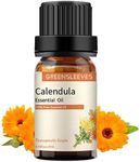 GREENSLEEVES Calendula Essential Oil 10ml, 100% Natural, Perfect for Air Freshener, Body Care, Aromatherapy Massage, Scented Candle, Bath Bombs, Cleaning Formulas, Soap Making, Diffuser etc.