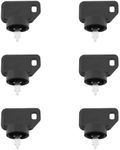 LT Easiyl 6Pcs Ignition Switch Key Replacement 63-8360 62-7770 103-2106 1-603511 137-4100 Compatible with Toro Compatible with Exmark Compatible with Titan