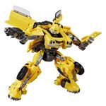 Hasbro Transformers Studio Series Deluxe Class 100 Bumblebee Toy, Rise of The Beasts, 4.5-inch, Action Figure for Boys and Girls Ages 8 and Up, (F7237)