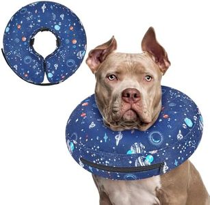 Supet Inflatable Dog Cone Collar Alternative After Surgery, Dog Neck Donut Collar Recovery E Collar for Neuter, Soft Dog Cone for Small Medium Large Dogs