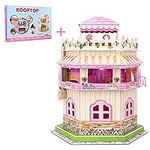 Rooftop Romance 3D Puzzle Dollhouse