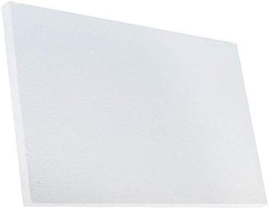 SIMOND STORE Ceramic Fiber Board, 2300F Rated, 0.47" x 18" x 24" for Wood Stoves, Furnace, Forge, Kiln, Pizza Ovens, Fireplace Heat Shield