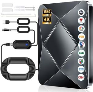 2026 Digital TV Antenna, 6000+ Mile Range HD Antenna for Local Channels