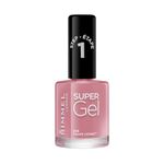 Rimmel Super Gel, 23 Grape Sorbet, Long-Lasting Nail Polish, Glazed Finish, Easy Application, Gel-like Manicure, Chip Resistant, Clean Formula, 12ml