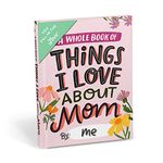 Em & Friends About Mom Book Fill in The Love Fill-in-The-Blank Book Gift Journal, 4.10 x 5.40-inches