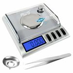 AWS American Weigh Scales Portable Milligram Scale, Stainless Steel