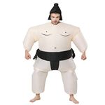 FXICH Inflatable sumo Costume for Adult,Halloween Csotume for Adult,Inflatable Costumes,Unisex Adult inflatable costume