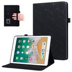 iPad Mini 5/4 Case, iPad Mini 1/2/3 Case, Flip Folio Protective Cover with Adjustable Stand Auto Wake/Sleep Smart Cover for iPad Mini 5th/4th/3rd/2nd/1st Gen 7.9 inch - Black