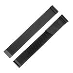 Fitness Tracker Band Strap Replacement Compatible with WHOOP 4.0 WHOOP 3.0 Heart Rate Sensor (Black, 25cm)