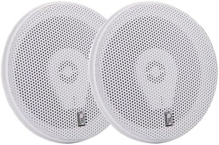 PolyPlanar 6" Titanium Series 3-Way Marine Speakers - (Pair)White