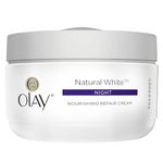 Olay Natural White Night All In One Fairness Cream With Mulberry Extract, 50 g