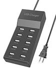 USB Charging Station 10-Port USB Ch