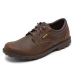 Rockport Men's Waterproof Storm Surge Toe Oxford,Tan,10 M US