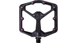 Crankbrothers Stamp 7 Mountain Bike Pedals, Size Large, Black/Pink