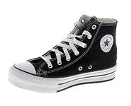 CONVERSE Chuck Taylor All Star EVA Lift Canvas Platform Sneaker, Black/White/Black, 6.5 UK