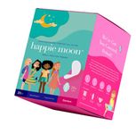 happie moon Tween Pads | Small 100% Cotton First Period Pads for Tweens and Teens | Ultra Thin Pads with Wings | Zero Chlorine, Bleach, Dyes and Fragrance | Teen Pads, 20 Count